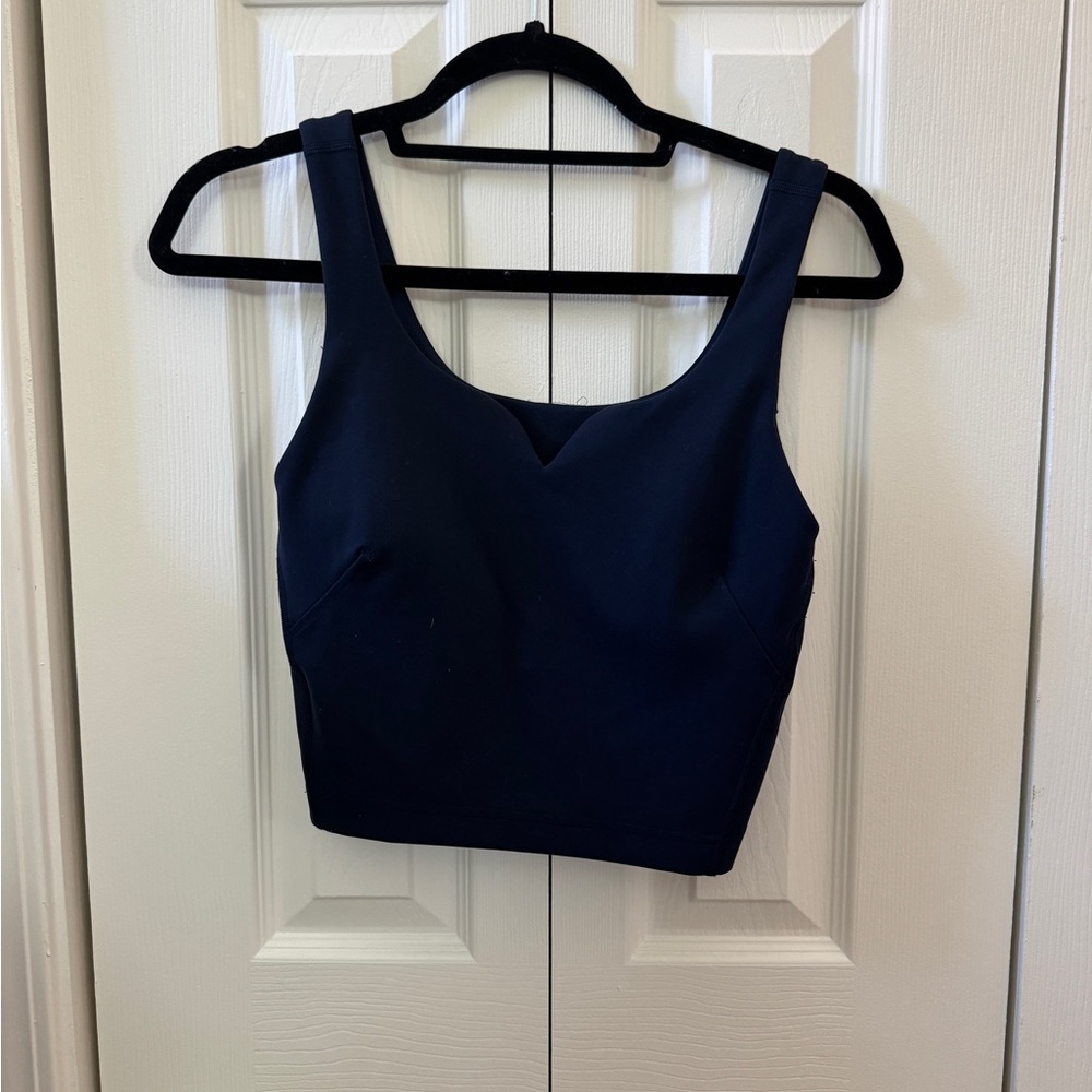 Lululemon Navy Align Sweetheart Neckline Tank (8)